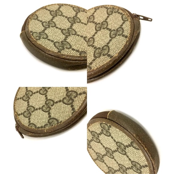 OLD GUCCI GG Logo PVC Coin Purse Wallet authentic - Picture 6 of 8
